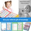 NEW Kids' English Learning Intelligence Touch Book, Early Education Knowledge with Sound Function, Reusable Pen, Birthdays Gift