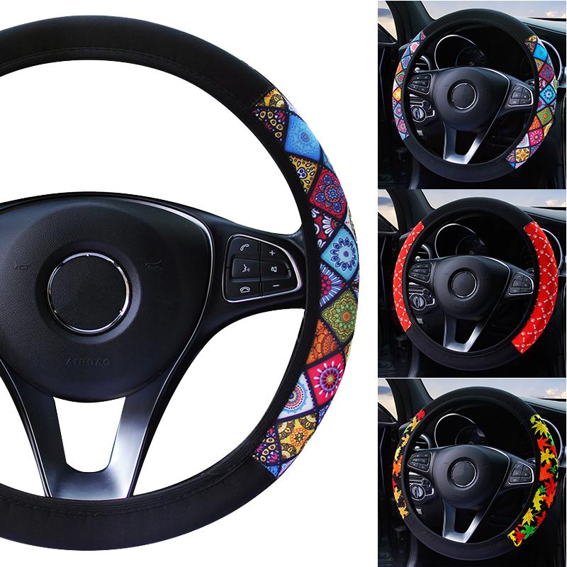 Car Steering Wheel Cover Neoprene Fashion Without Inner Ring For TOYOTA-PRIUS C