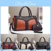 Modern Color Block Crossbody Tote Bag With Soft Structure Ideal For Daily Outfits In Multiple Colors