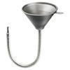 Funnel Automotive Steel Bendable Universal Spout Funnel with Filter and 23.6" Flexible Pipe Long Neck Oil Funnel for All Automotive Oils, Lubricants,