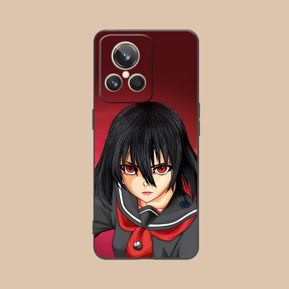Akame Kurome Matte TPU Mobile Phone Case for Realme GT 8 Neo Pro C75 73 71 C67 65 C55 53 C35 31 C20 15 Colorful Cover