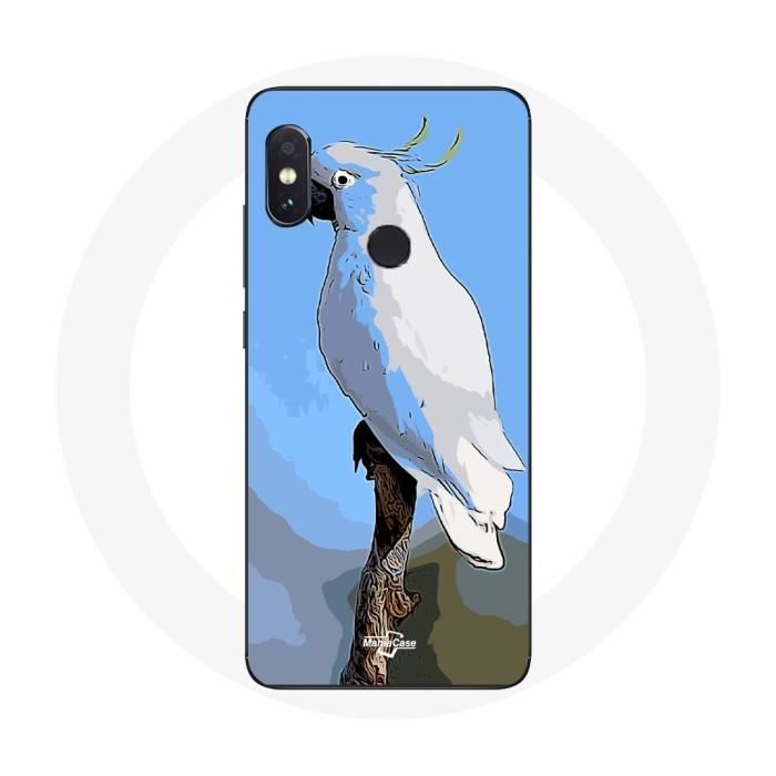 Case for Xiaomi Redmi Note 5 AI Dual Camera Cockatoo Parrots White Birds