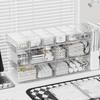Acryl Opbergdoos Transparante Lade Organizer Stofdichte Make-up Organizer Brillen Thee Koffie Schrijfwaren Bureau Opbergbak