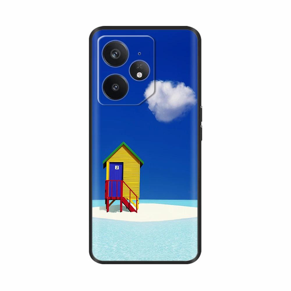 Für Realme Neo 7 Hülle Blume Vogel Weiches Silikon TPU Handyhülle Funda Für Realme Neo7 Abdeckung Realmi Neo 7 Hülle Handy Tasche Schalen