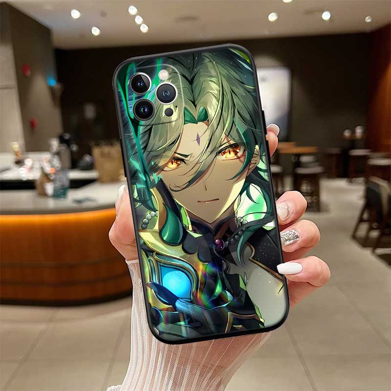 NH29 Genshin Impact Phone Case for Samsung Galaxy A11 A12 A13 A15 A52S A53 A55 A56 A70 A71 A72 A73 F06 F16 F56 S10 Plus S10e