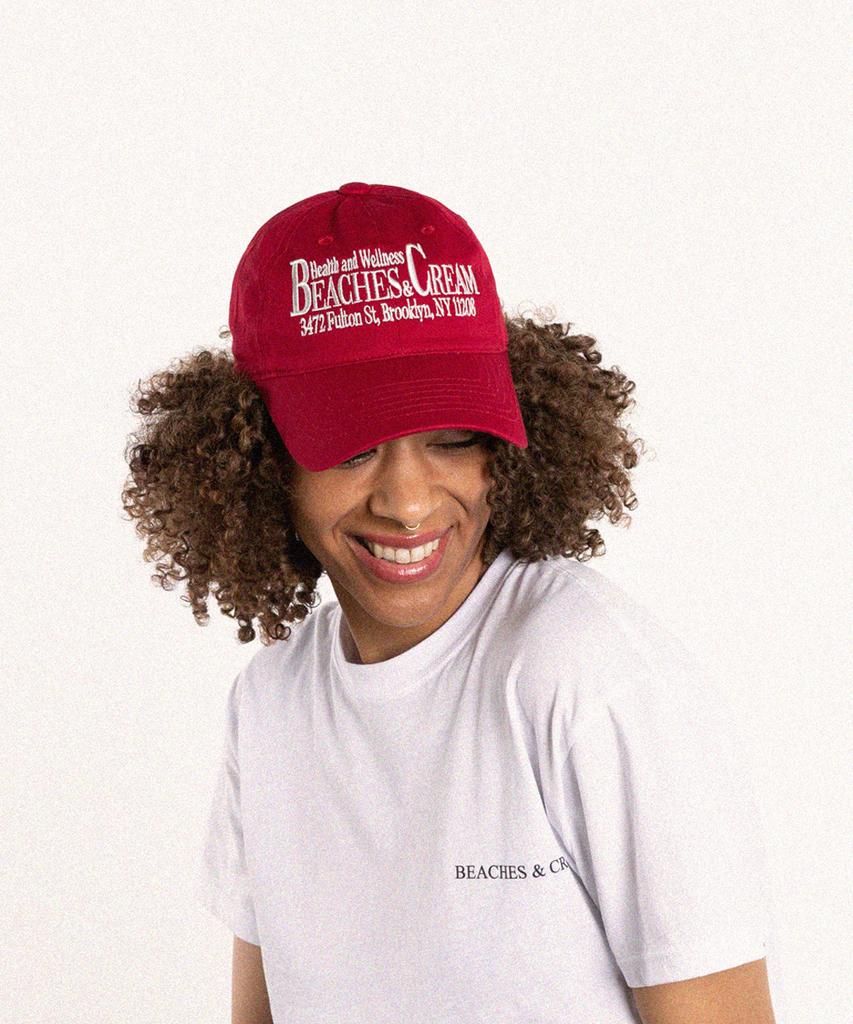 Bichiseuaenkeulim Health And Wellness Ball Cap-Red