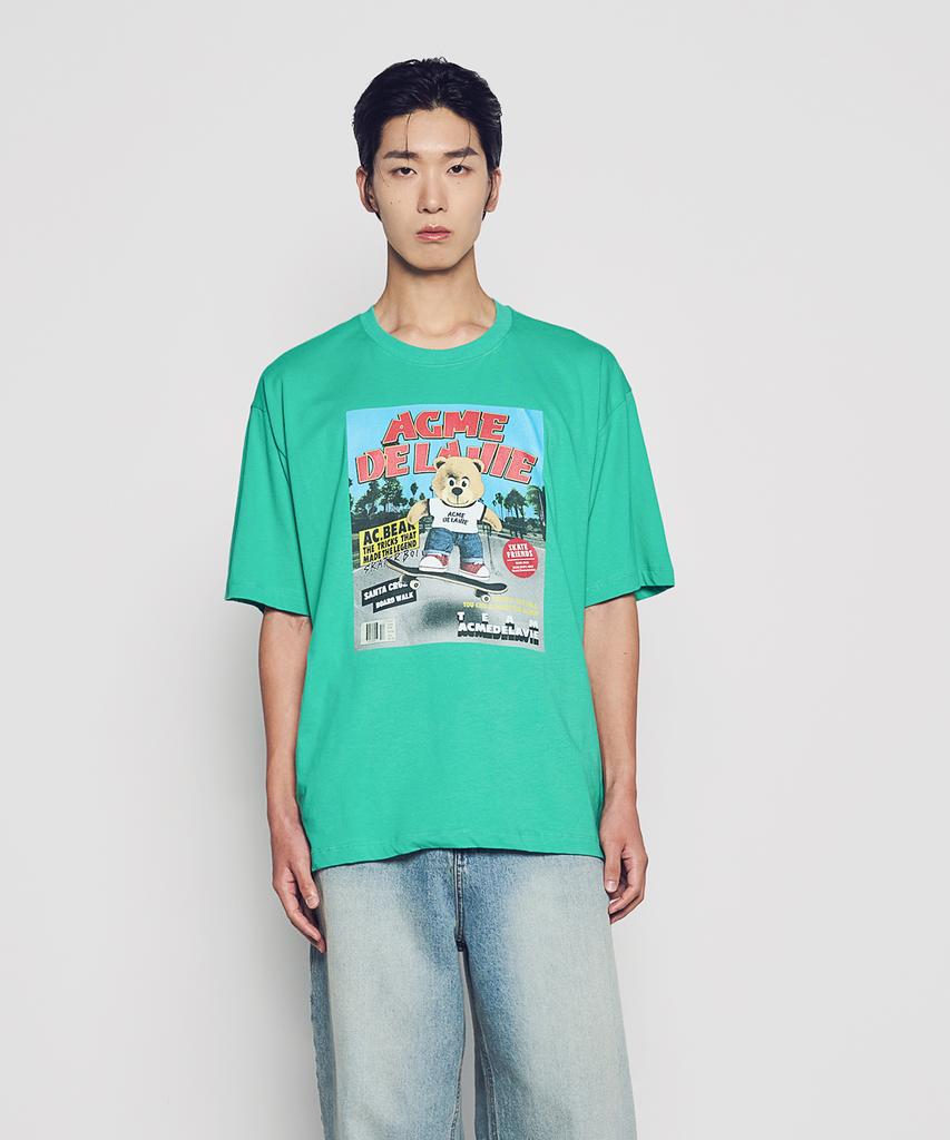 ACME DE LA VIE Magazine Ac Bear Short Sleeve T-Shirt