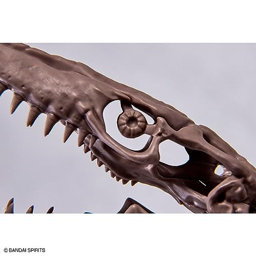 BANDAI SPIRITS Farbcodiertes Plastikmodell eines imaginären Mosasaurus im Maßstab 1/32