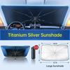 Car For KIA Rio 3 K2 K3 K4 K5 Sportege Picanto Optima Soul Ceed Sorento Forte Car Windshield Sunshades Front Shading Umbrella