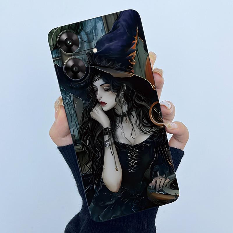 Phone Case for Realme Note 60 60X Narzo N61 Back Cover Matte Shell New Design Soft Silicone Funda for Realme Note60 RMX3933 Case