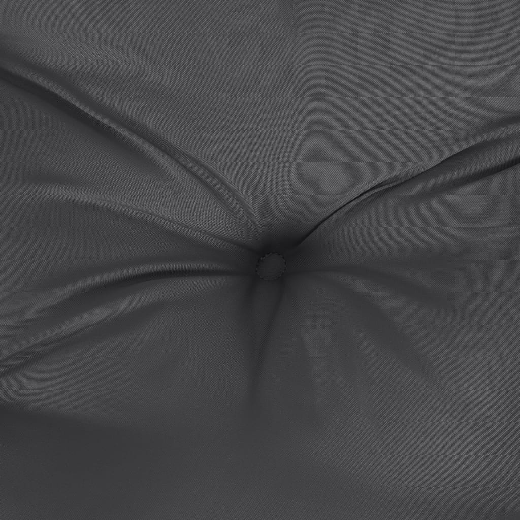 Hochlehner Cushions 6 pcs. Melange Anthracite 120 x 50 x 7 cm Fabric