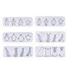 Silicone Mold Animal Dog Keychain Molds DIYs Crystal Earrings Pendant Mould Epoxy Resin Jewelry Making Mould Accessory
