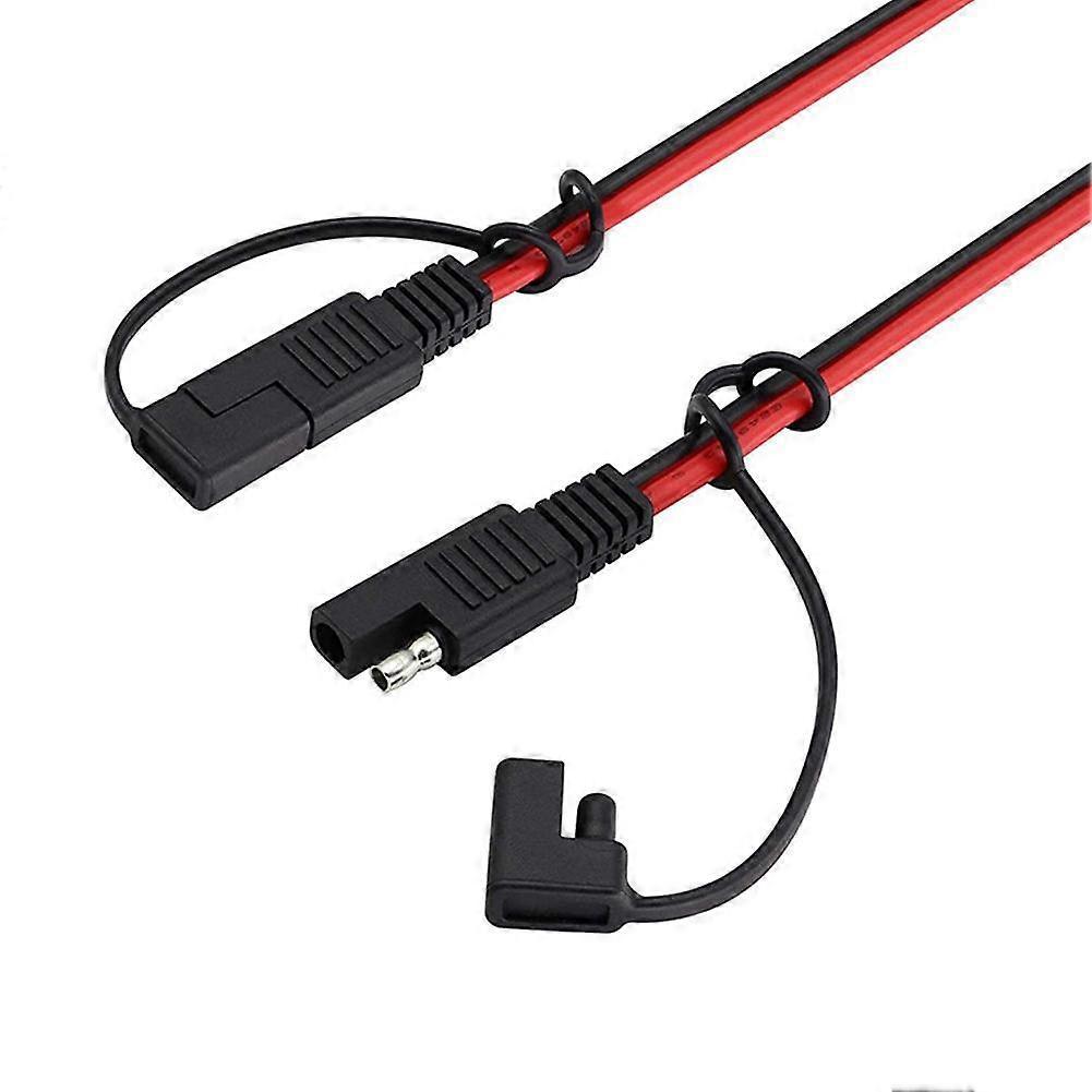 Alligator Crocodile Clip To Sae Connector Cable Car Solar Power Charge Extension