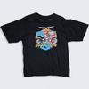 Harley Davidson Vintage 90er USA Amerikanische Flagge Adler T-Shirt - Schwarzes T-Shirt - 1990 Holourek - Herrengröße : Mittel ( M ) - Kostenloser Versand
