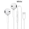 Type-c In-ear Mobile Wire Control Headset Bass Stereo Music Earphones Sports Earbuds With Microphone