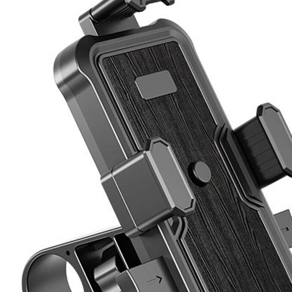 Motorrad-Telefonhalter, Fahrradhalter, Fünf-Krallen-Klemme für 4,7-Zoll- bis 7,2-Zoll-Telefone, Fahrrad