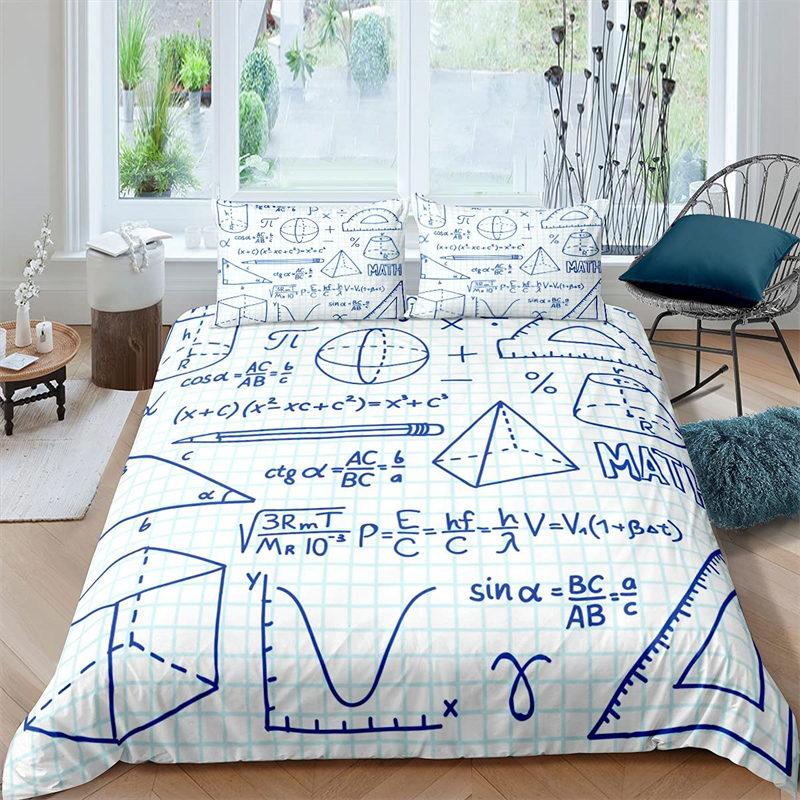Periodic Table of Elements Soft Duvet Cover Science Beding Set Microfiber Chemistry Lovers Learning Image For Children Kids Tens Adult People Decor