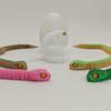 European-Style 3D Printed Multi-Color Movable Snake Ornament - Creative Art Figure Gift