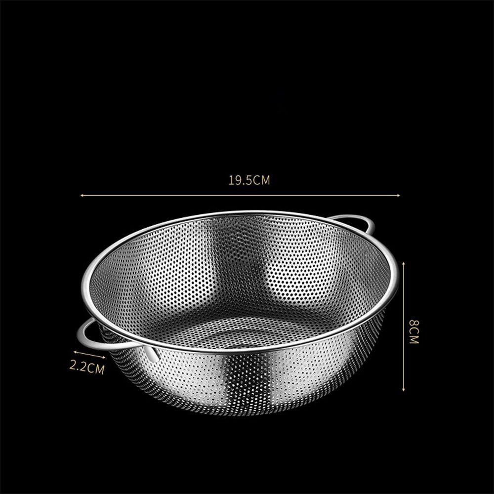 Passoire en Maille passoire Légumes Panier à Laver Fruits Tamis Bol Passoire à Spaghetti Pratique Égouttoir Égouttoir Nettoyeur pour la Maison