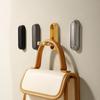 1Pcs Folding Wall Hook Hidden Robe Towel Coat Hook Stainless Steel Hook for Home Kitchen Bathroom Matte Black Towel Hanger