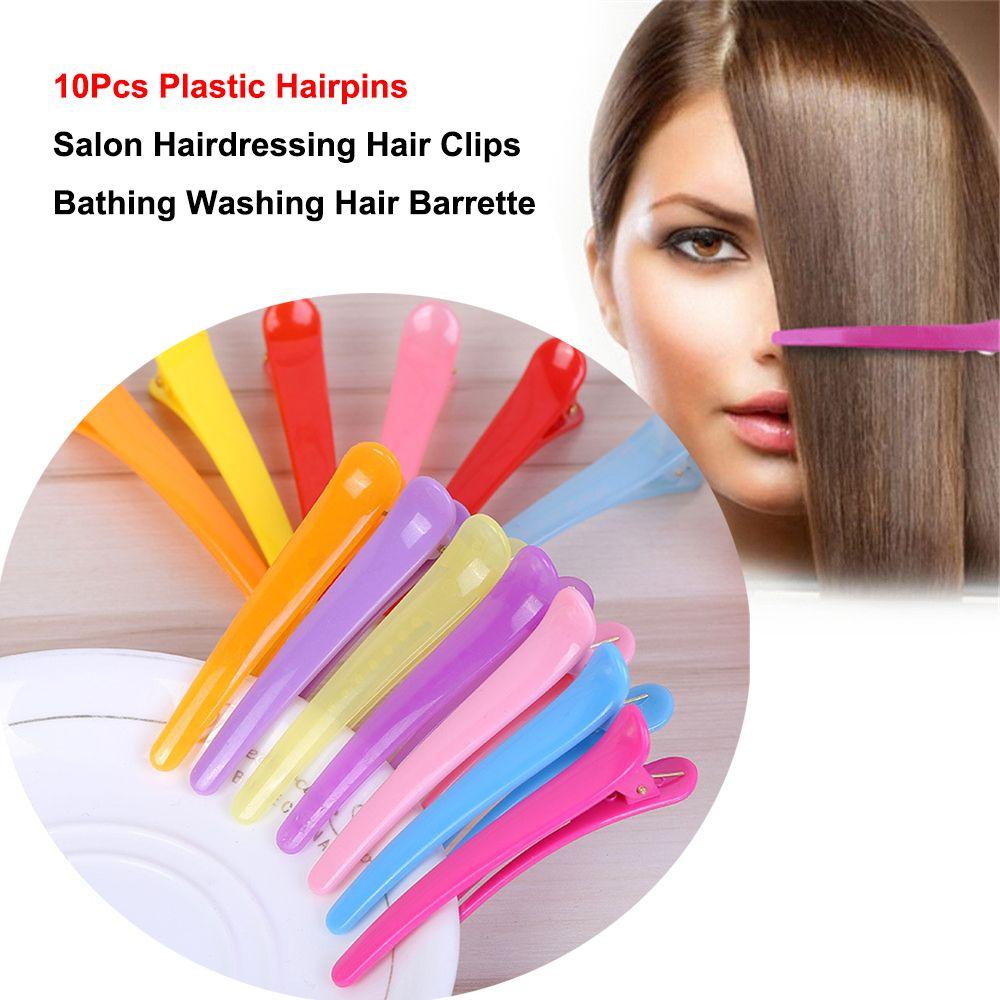 Hair Salon Washing Shower Barrette Salon Styling Hair Clips Basic Hair Clips Section Clamps