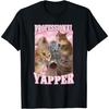 xHWJH Professional Yapper Funny Cat Meme T-Shirt