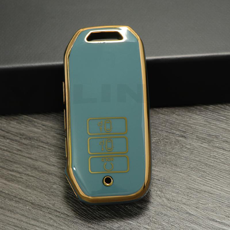 Car Remote Key Case Cover 7 Buttons TPU Key Case Cover for Kia Sorento MQ4 2020 2021 2022 EV6 K8 V6 for Kia Sportage 2023 Shell