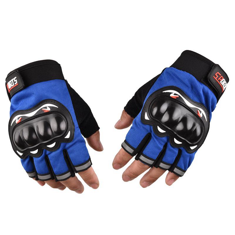 Men's & Women's Full Finger Anti-Slip Breathable Motorcycle Riding Gloves - Wear-Resistant & Protective Outdoor Gear