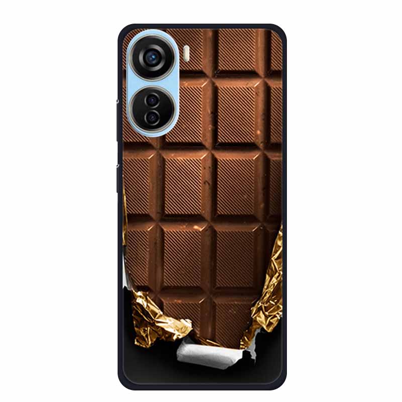Phone Case For ZTE Axon 40 Lite Back Cover Case Black Silicone Soft Coque For ZTE Blade V41 Vita V50 Design 5G LIBERO 5G IV Case
