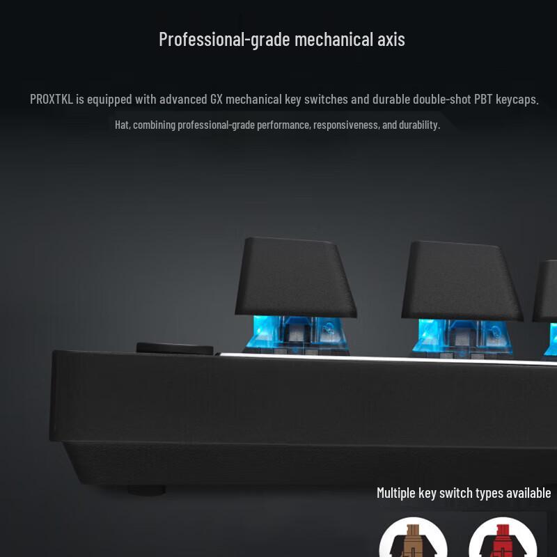 Logitech G PRO X TKL Kabellose Mechanische Gaming-Tastatur