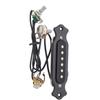 Guitar Soundhole Pickup Set Pre Wired 6 String with Volume Tone for Acoustic Guitars