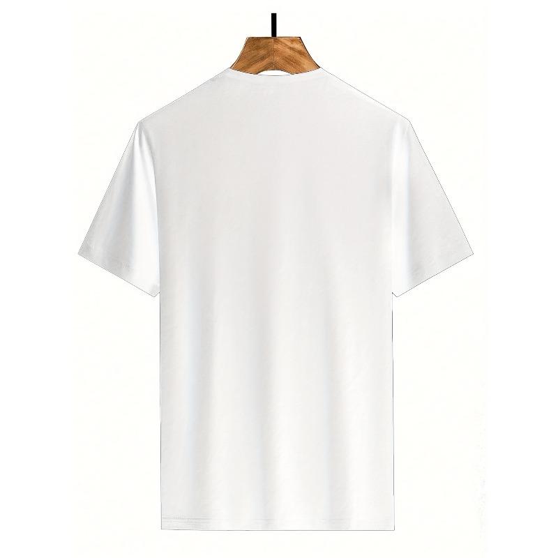 European Sizes Bicycle Print Short Sleeve T-shirt, Casual Crew Neck Top For Spring Summer, Women's Clothing