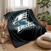 Philadelphia Eagles Flannel Fleece Blanket Cozy Warm Throw Blanket For Couch Bed Travel All Season Use