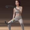 2Pcs 3-In-1Ropeless Battle Rope Men Women Arm Exerciser Cardio Muscle Strength Training Cordless Workout Rope Home Gym Fitness Equipment