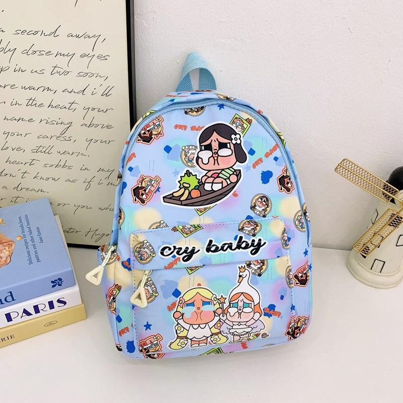 Children'S Backpack Cartoon Cute Print Kindergarten Primary School Students Schoolbag Foreign Style Boys And Girls Backpack