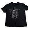 Guns N' Roses Bandana Skull T-Shirt XL Black Gildan Softstyle Rock Band Tee Unisex T-Shirt