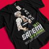 Demon Slayer Shirt Sanemi Shinazugawa Tshirt Tanjiro T-Shirt Muzan Doma Wind Tee BB938