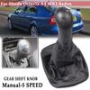 Car Styling Accessories 5 Speed Gear Shift Knob Lever Handball Gaiter Boot Cover Collar For Skoda Octavia MK1 A4