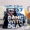 One Piece Character Print Flannel Blanket,High Quality Comfortable for All Seasons,Home Decor,Warmth and Comfort,Perfect for Christmas Gifts