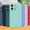 Pour Redmi 15C Étui Coque Xiaomi Redmi 15C Capas Antichoc Pare-chocs de Téléphone Arrière Silicone Liquide Carré Fundas Redmi 15C