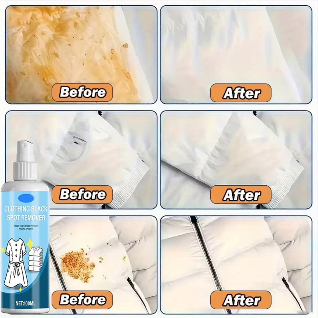 100ml Clothing Mold Remover, Clothes Mold, Sweat Stains, Yellowing, Mold Spots, Mold Stains, Cleaning Agent