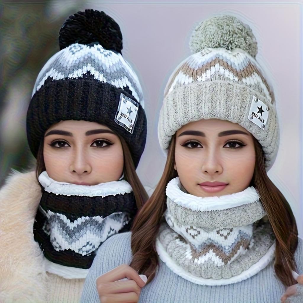 Recomendação de Novo Produto de Inverno! Versão Coreana Gorro Quente para Ciclismo Gorro de Fio Tricotado, Moderno e Prático