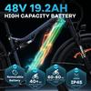 New Ebike TX29 2000W Dual Motor 48V 19.2AH Battery, 27.5-inch Aluminum Alloy Shock-absorbing Frame Ebike, 27.5-inch Tires, Adult Mountain Ebike