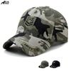 Chapéus de outono e inverno, bonés de beisebol camuflados para uso ao ar livre, bonés casuais bordados