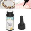 Transparent UV Resin Glue Viscous UV Jewelry Resin UV Crystal Resin Craft Decorations