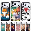 Anime Funny Fox Phone Case for iPhone 17 16 15 14 13 Pro Max Back Cover for 12 11 Pro Coque