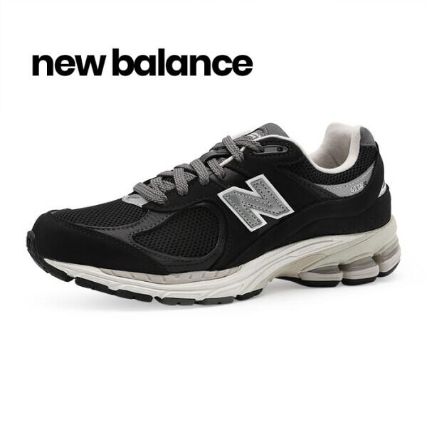 New Balance Black Health Sneakers Running Shoes Vintage 2002