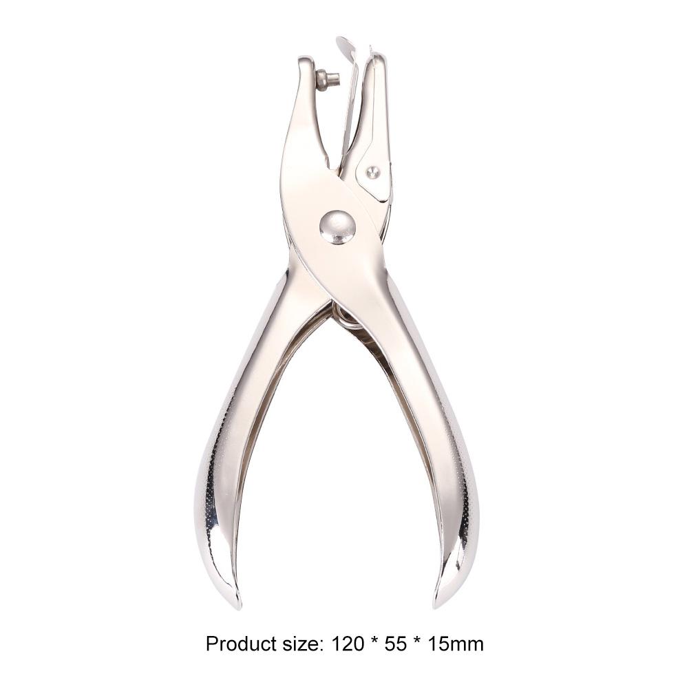 3/6mm Hole Puncher Portable Single Hole Punch Paper Material Scrapbooking Handheld Metal Craft Office Binding Supplies