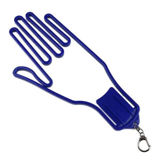 Golf Glove Holder Glove Stretcher Hanger with Keychain Golf Gloves Dryer