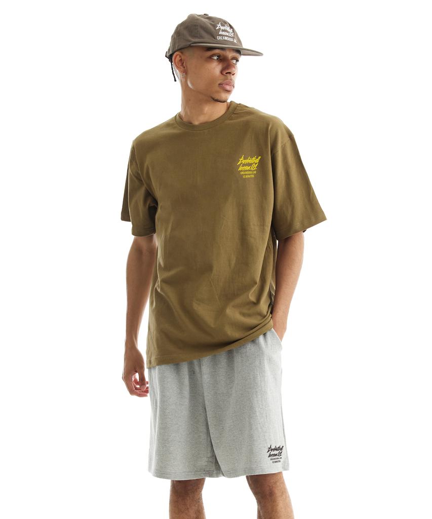 CREAM SODA LAB [2Pack] Quarter Logo Short Sleeve Shorts Set (Type A)
